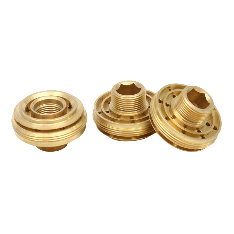 Brass hydraulic fitting