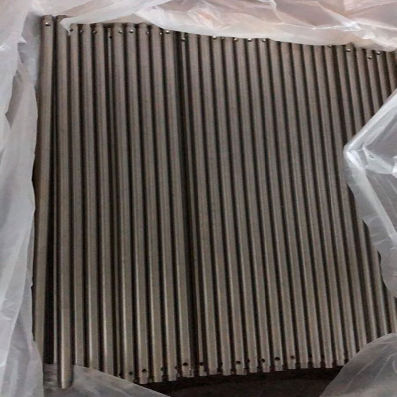 Stainless steel brush bar