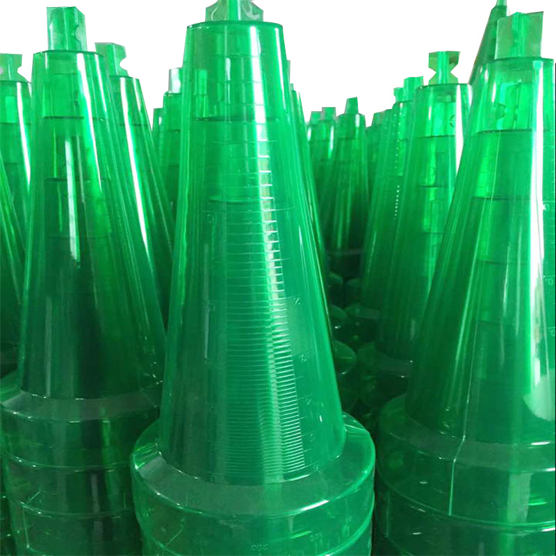 Plastic rain gauge